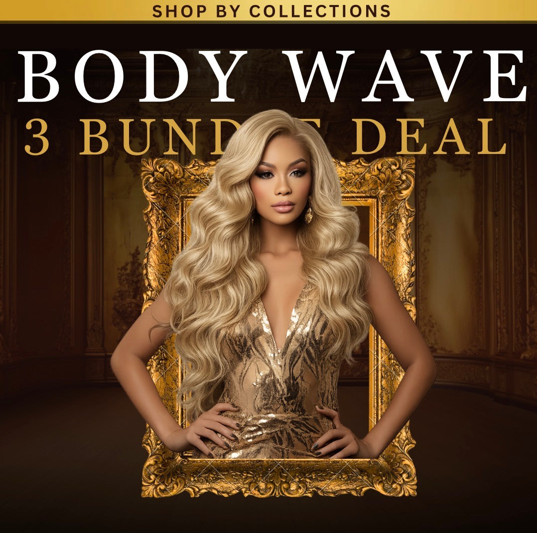 Luxury 613 Virgin Body Wave 3 Bundles Deal