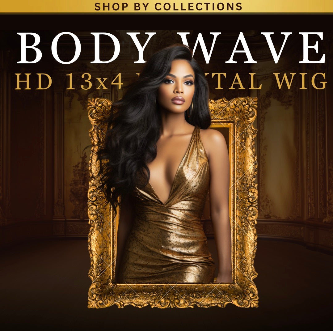 Luxury HD 13x4 Body Wave Frontal Wig